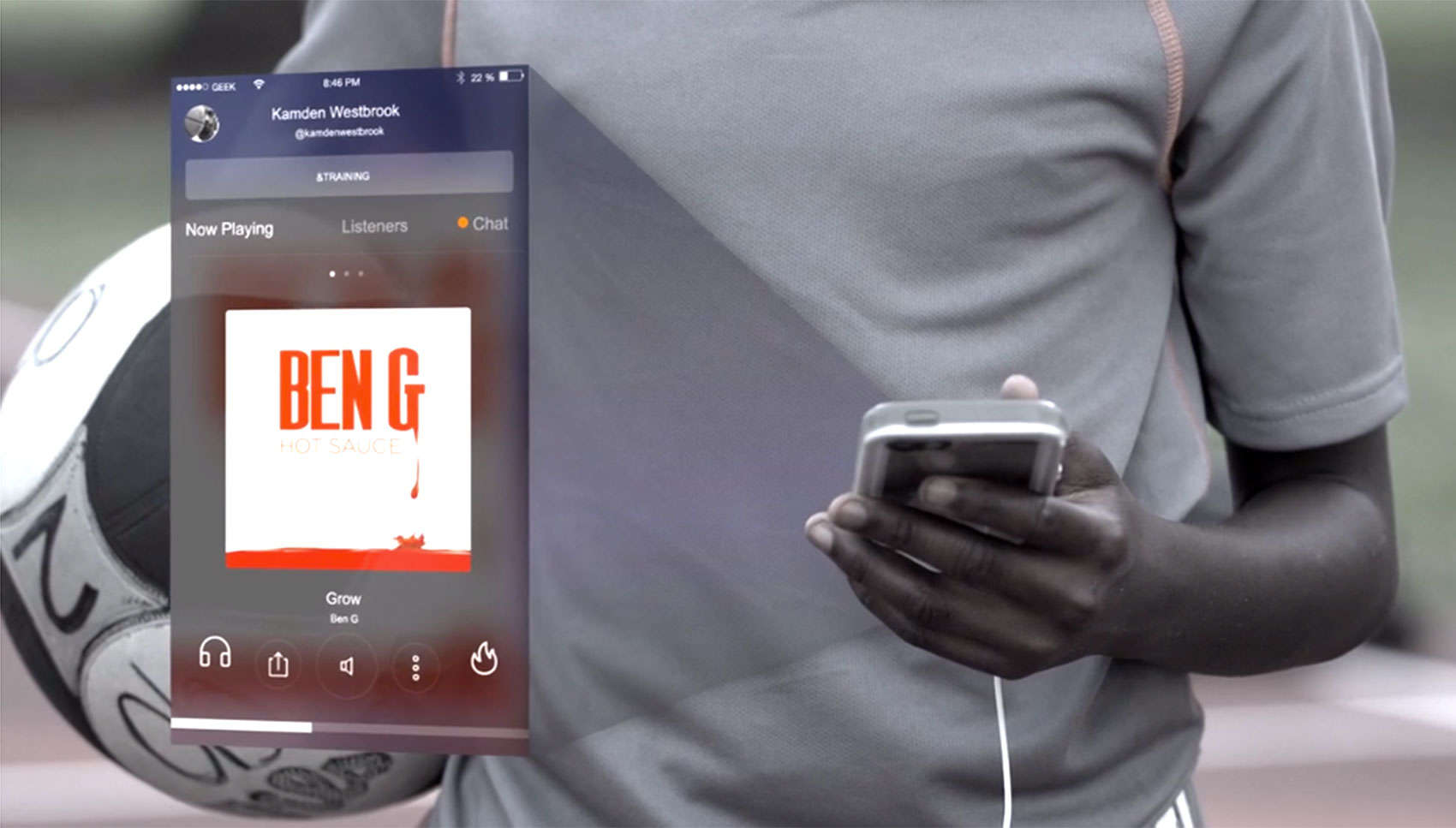 The Geekin Radio app lets users listen to music together in real time.