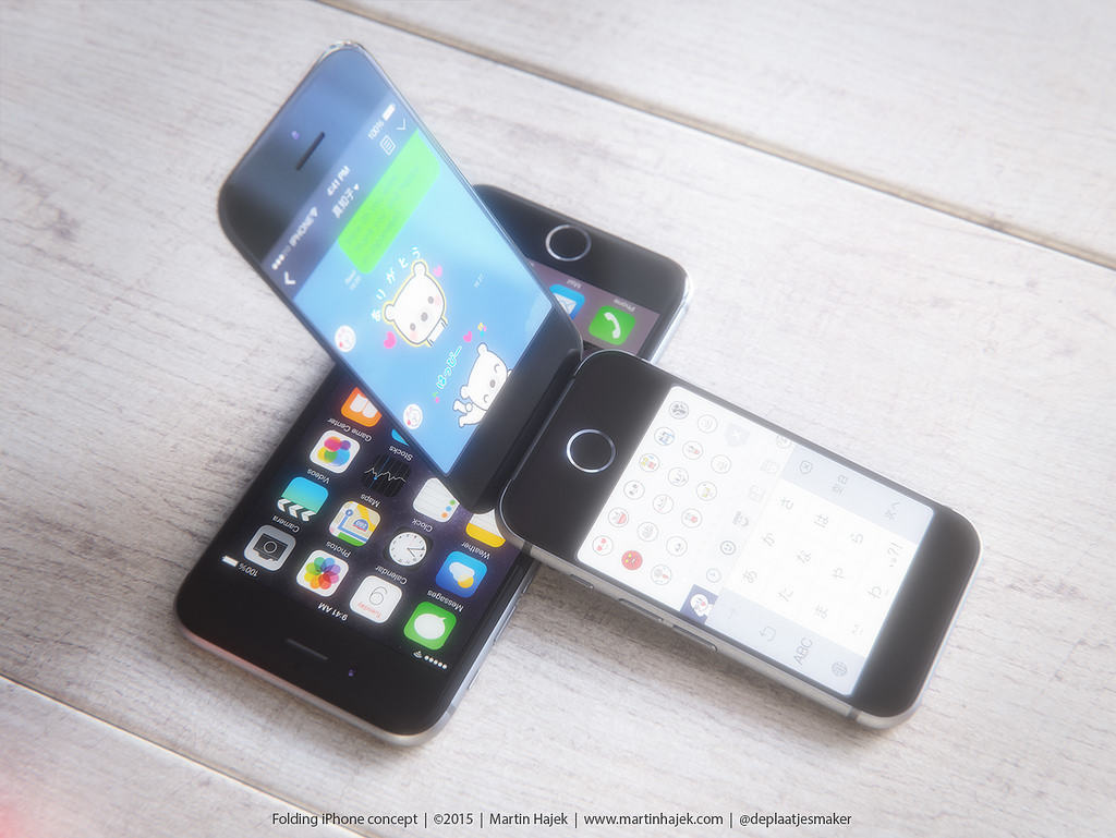 A dual-screen iPhone wouldn't be such a bad idea.