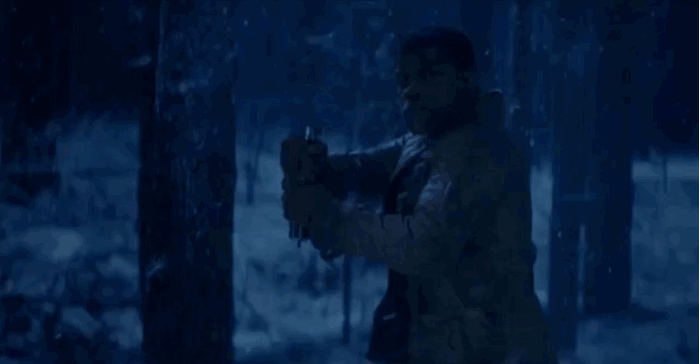 Finn is ready to take on Kylo Renn.