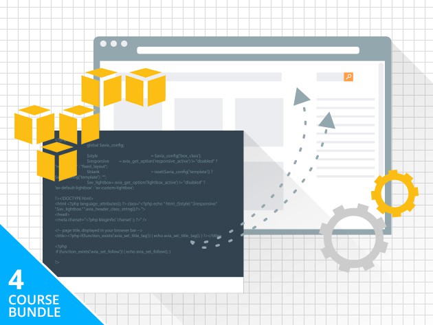 Learn to leverage Amazon's mighty cloud-based Web Services across 4 courses and 24 Hours of certification training