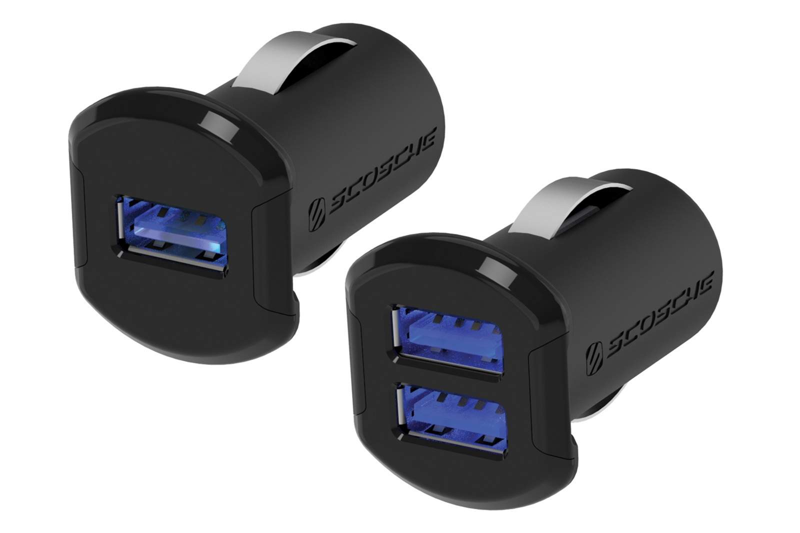 The reVOLT and reVOLT Dual are designed to quickly charge your Apple devices in your car.