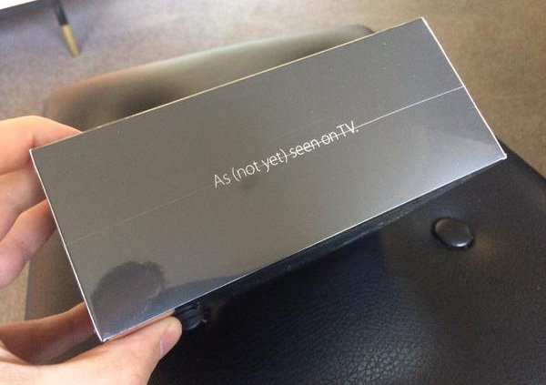 This is what an Apple TV dev kit looks like.