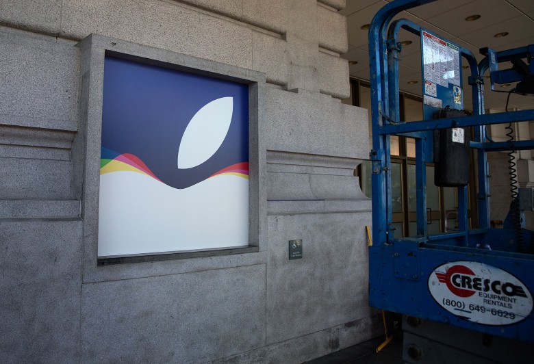 Apple is making its mark on San Francisco.