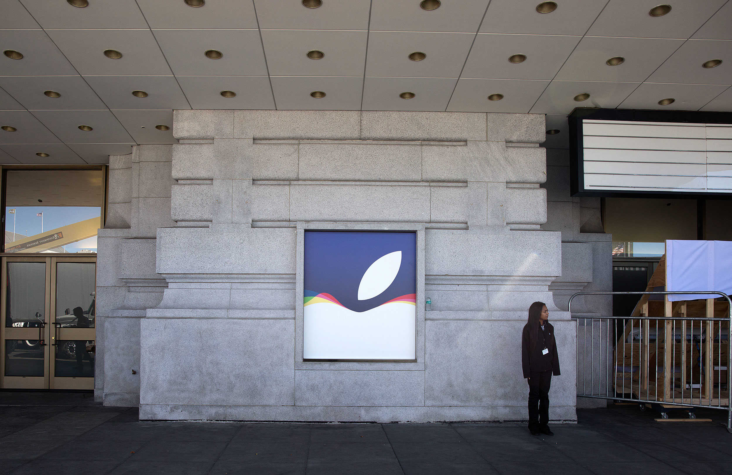 Apple is making its mark on San Francisco.