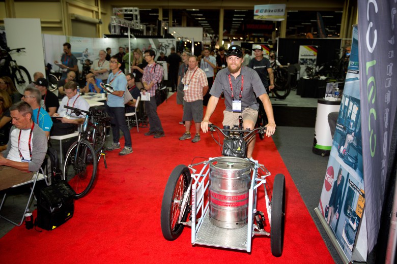 YendraBuilt's custom Bootlegger will transport beer kegs over rough terrain.