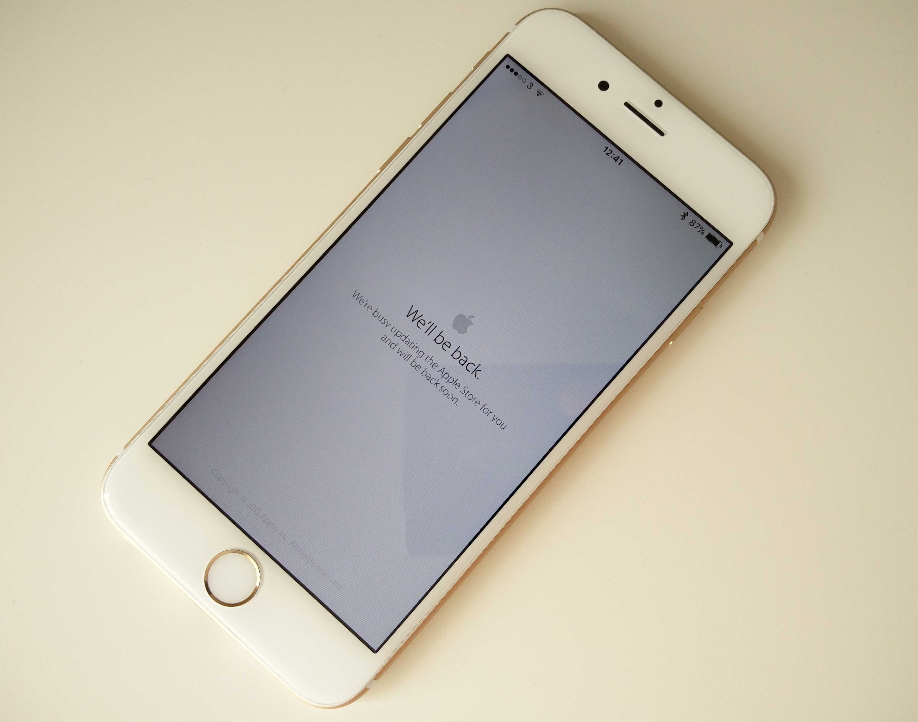 “We'll be back.”