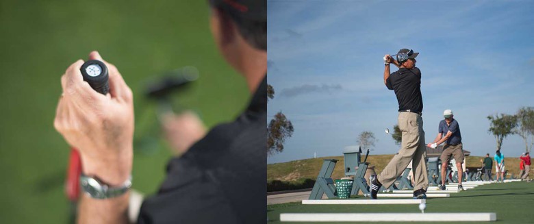 The Golf Replay sensor and your iPhone will be vigilant practice partners, recording swing data like tempo, impact, swing plane and wrist release.