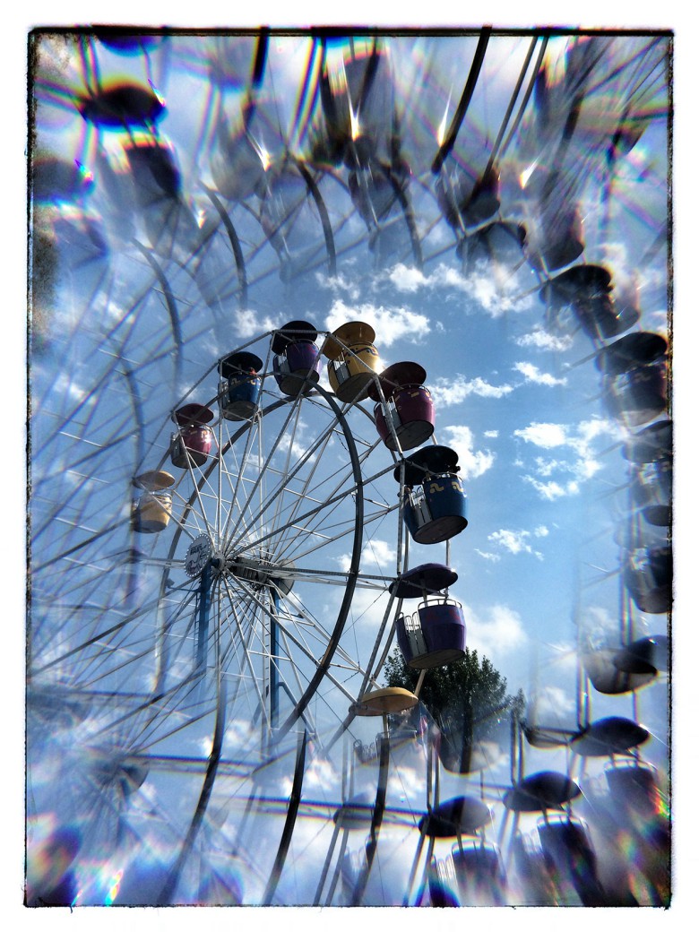 Ferris wheel with LM-30 lens.