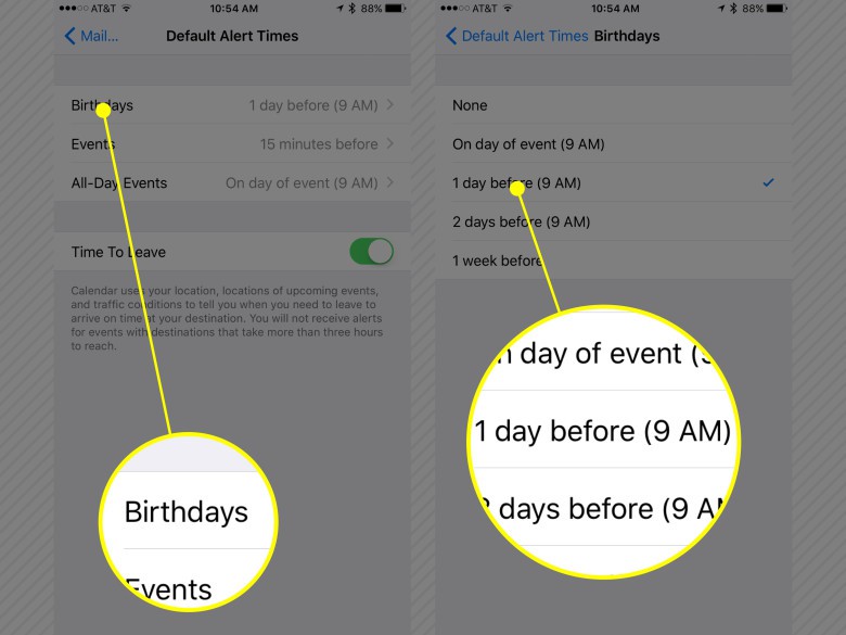 Make sure you're notified in useful ways iPhone setup.
