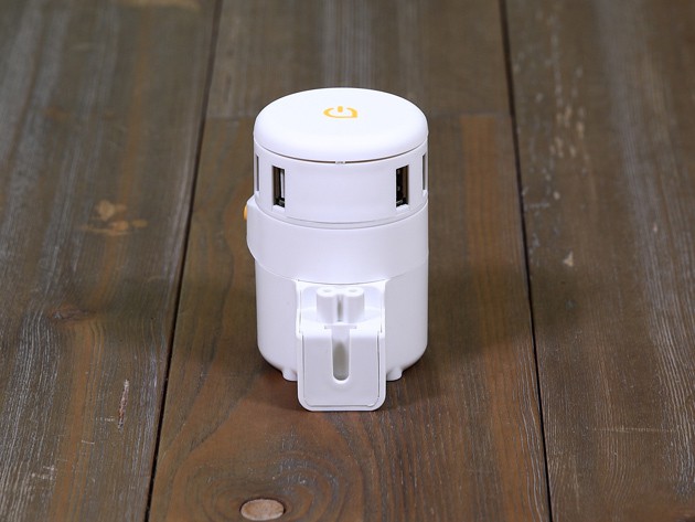 An all-in-one adapter that makes sure you can always find a charge in more than 150 countries.