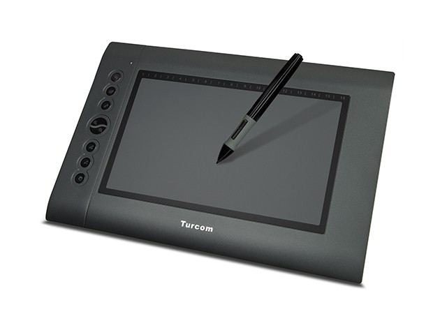 The Turcom drawing tablet and stylus will add a gestural, physical element to the way you create on your computer.