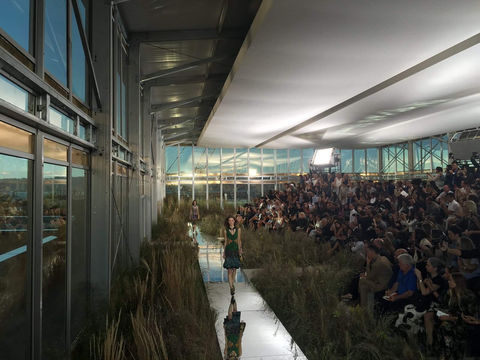 Coach fashion show shot on iPhone 6s.