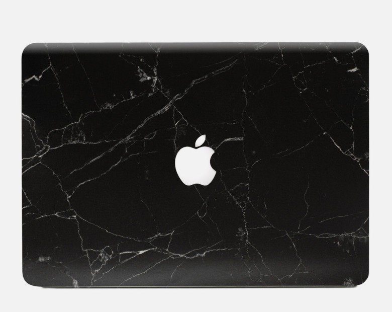 Skins come in black and white.