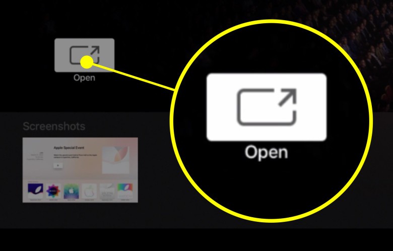 open apple events