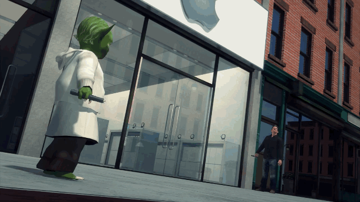 Use the Force (touch) Tim.