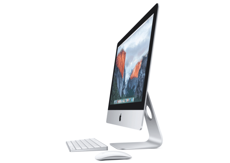 The 4K iMac comes with Apple's new Magic Mouse 2 and Magic Keyboard.