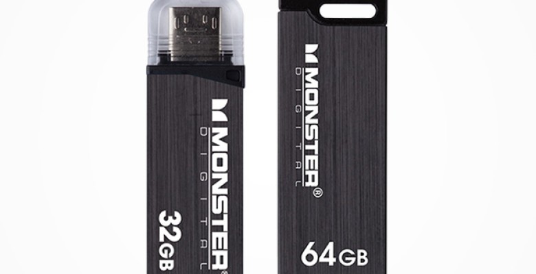 Coming in 32 and 64 gigabytes, this 2-pack of metal-sheathed USB storage drives are built to last.