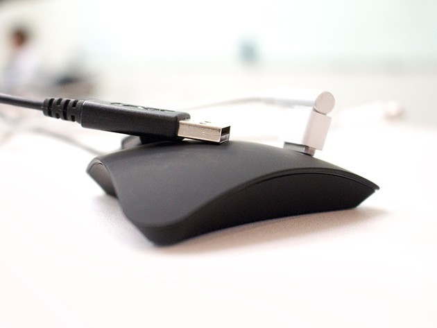 This magnetic organizer keeps all your cords, chargers, and other wired things in one tidy place.