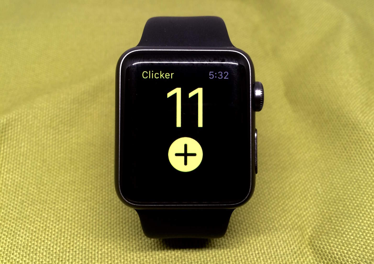 Clicker app for Apple Watch