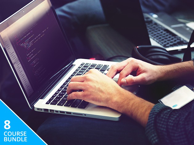 Step up your coding game or start from scratch with this bundle of 8 lessons.