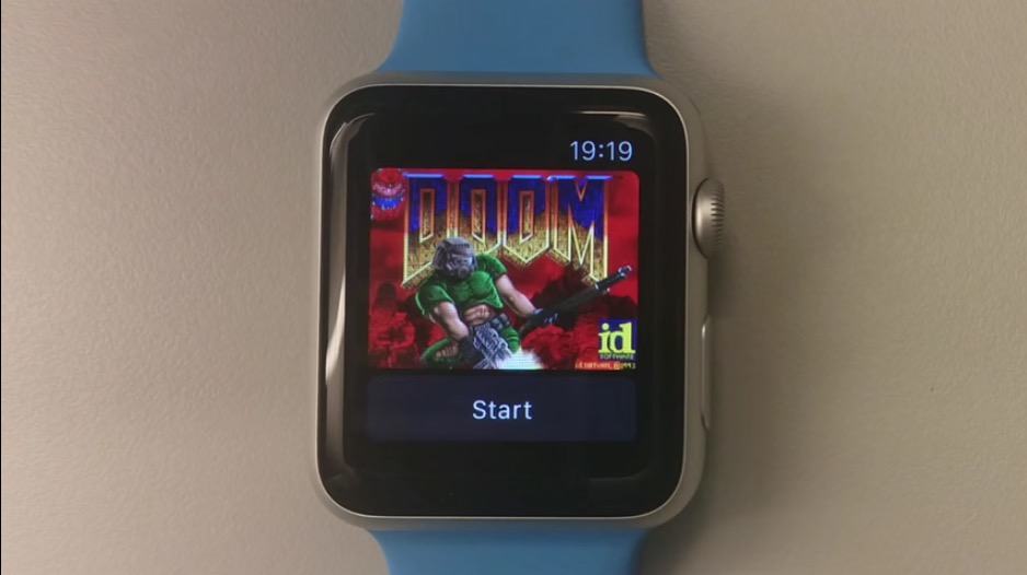 With watchOS 2, the Apple Watch can run Doom.