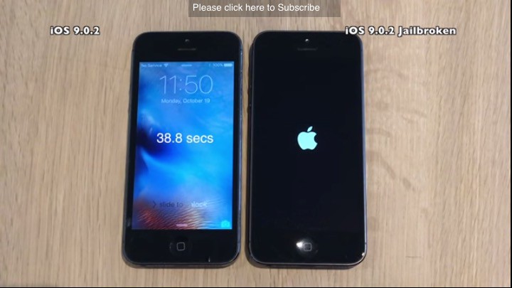 One of these iPhones is jailbroken, the other isn't. Can you guess which one?