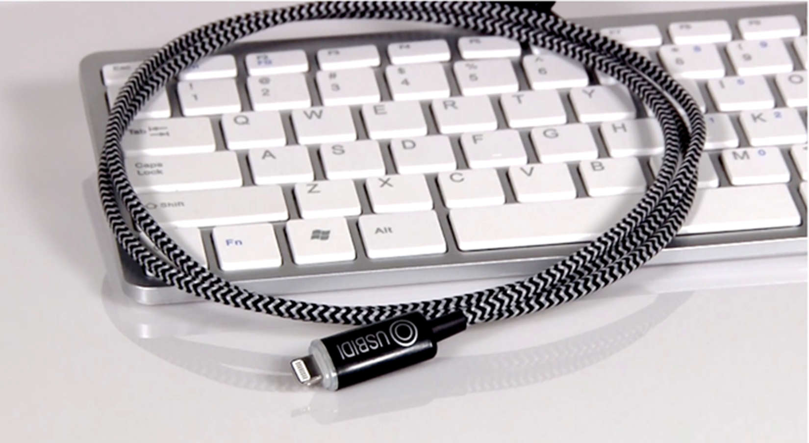 The UsBidi charger for smartphones and tablets.