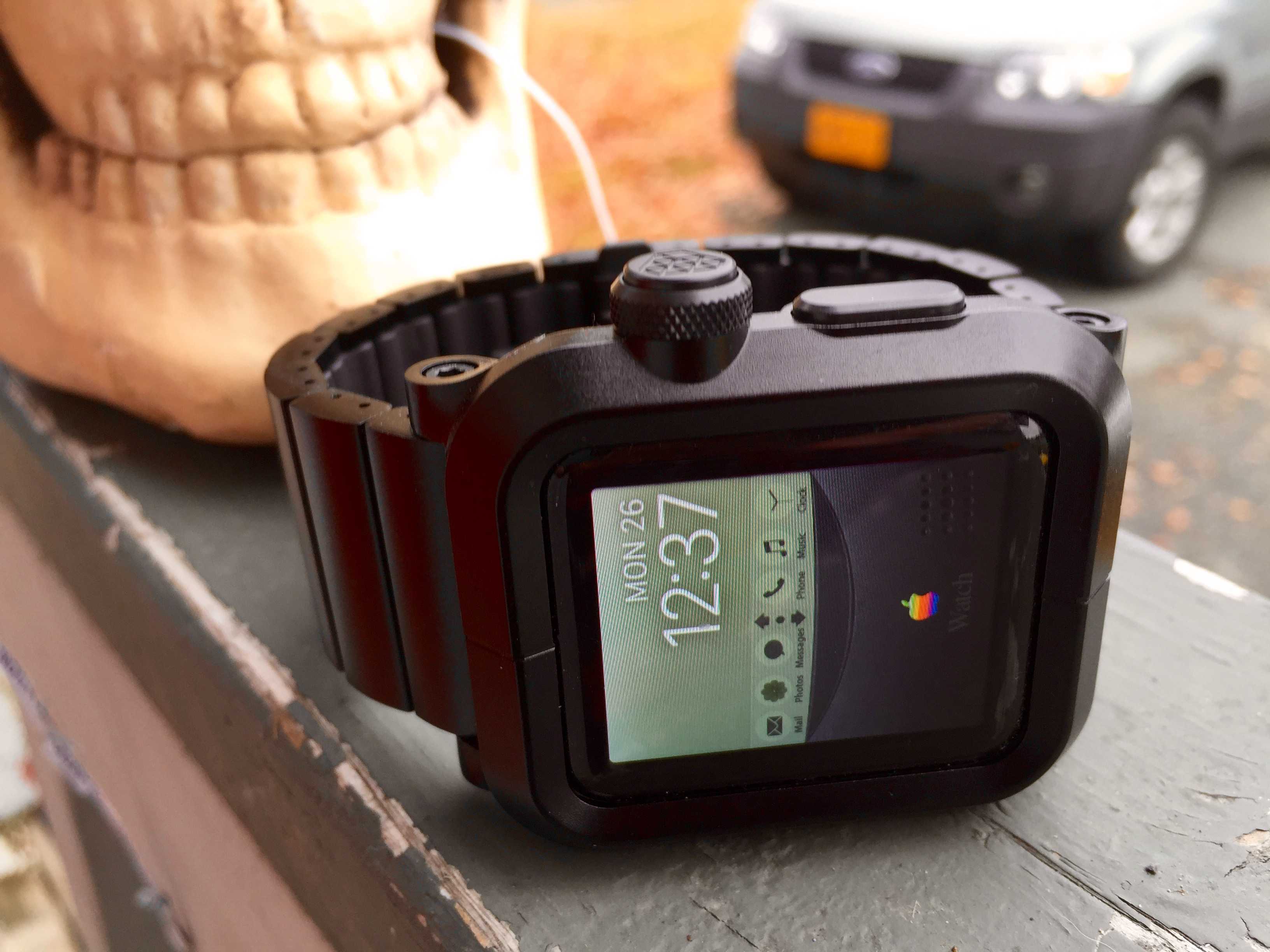 Put your Apple Watch inside an Epik case and it'll be protected (and super-sized.)