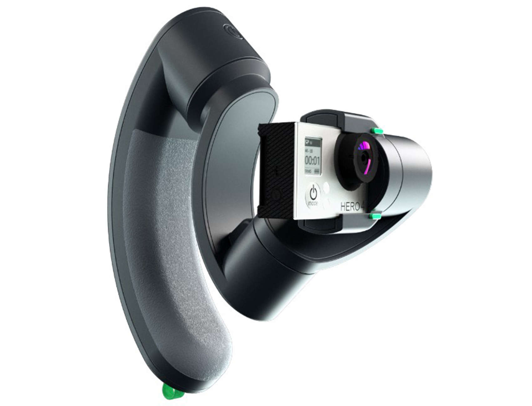 The Aeon is a hand stabilizer that keeps your GoPro footage from looking jittery.