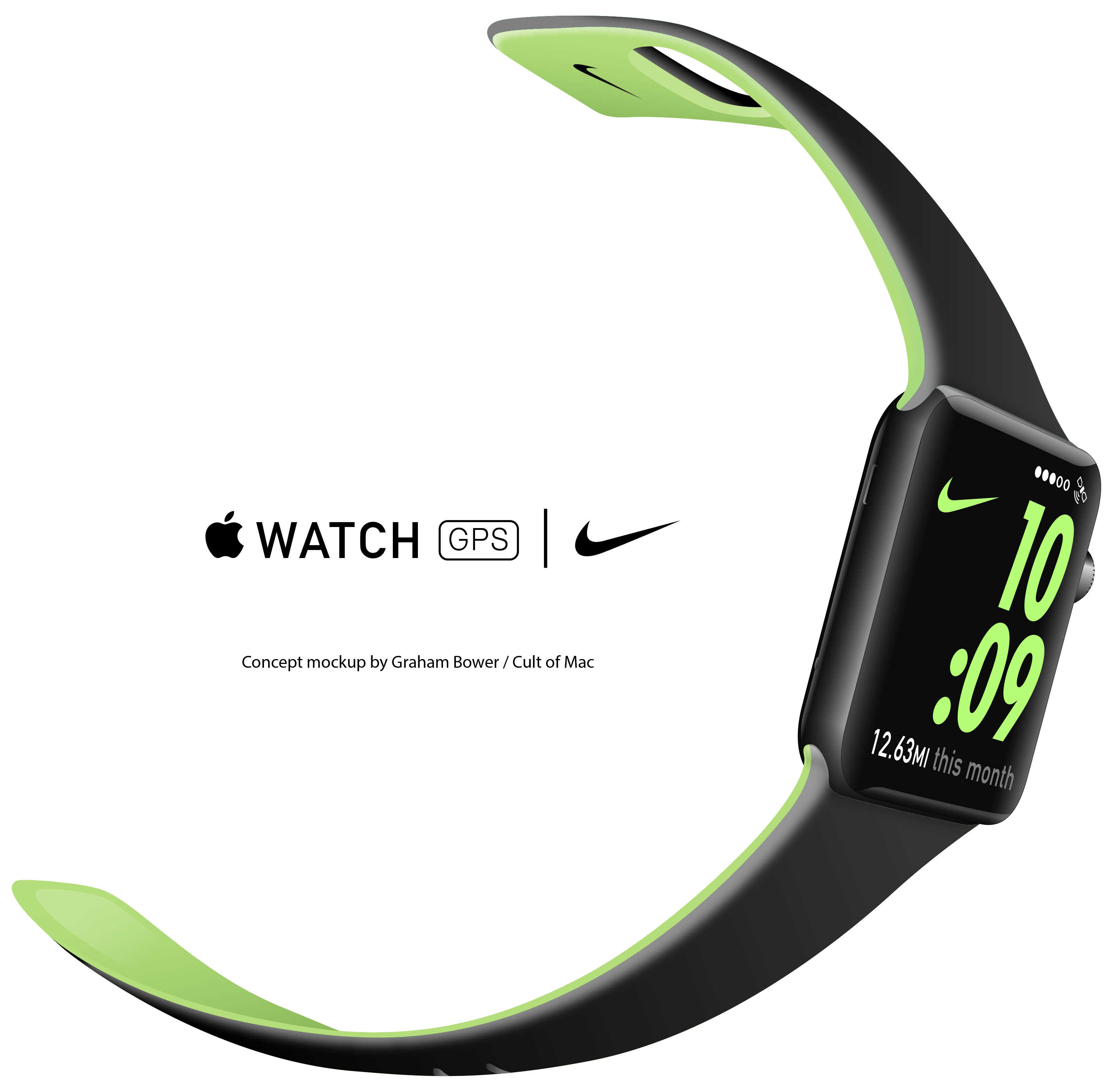 Concept mockup: will Apple Watch 2 focus on runners needs?