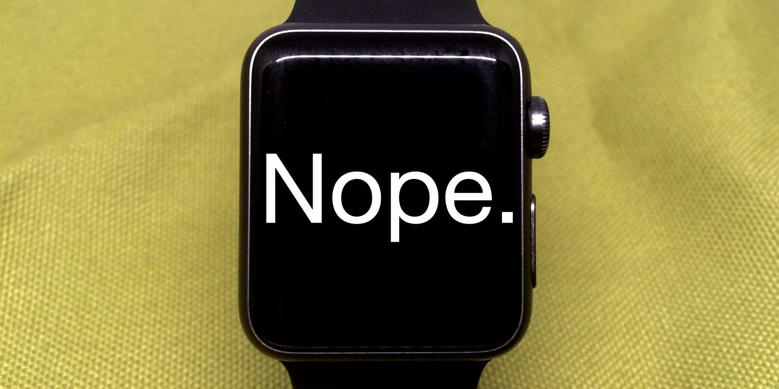 Apple Watch error