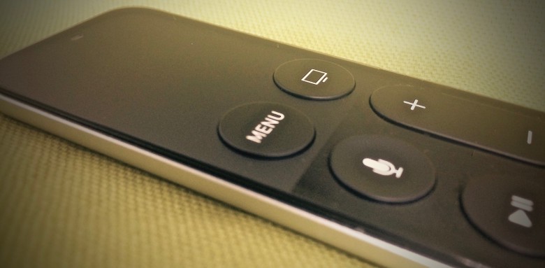 Siri Remote menu button