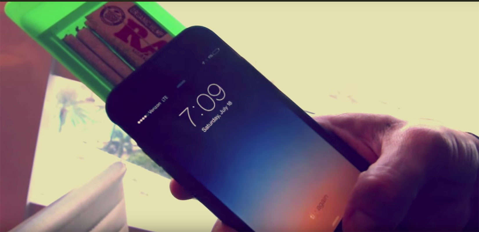 This iPhone case does doobie duty with a slide-out compartment for your stash.