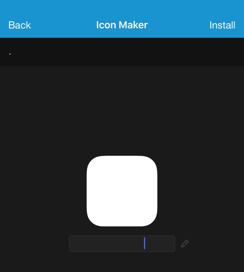 icon maker blank