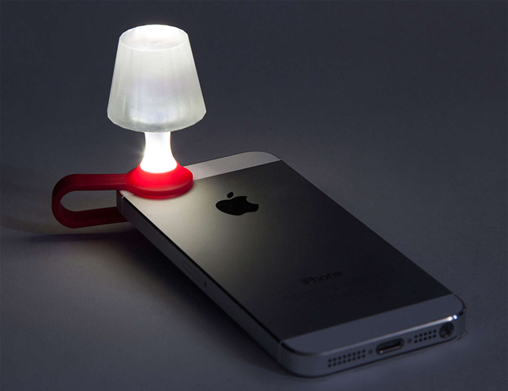 Your iPhone and flashlight app can create a cozy ambiance for reading.