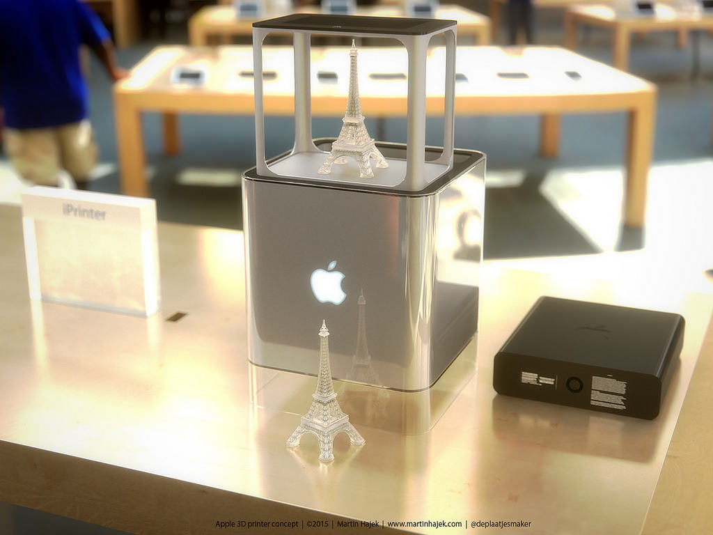 Is this what Apple's 3-D printer will look like?