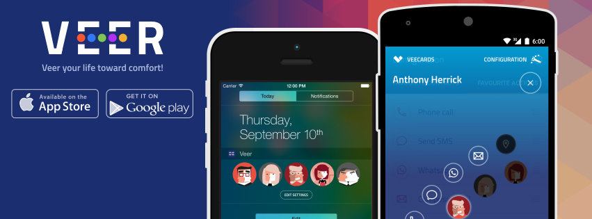 Veer is a free app that streamlines the way we interact with our contacts.