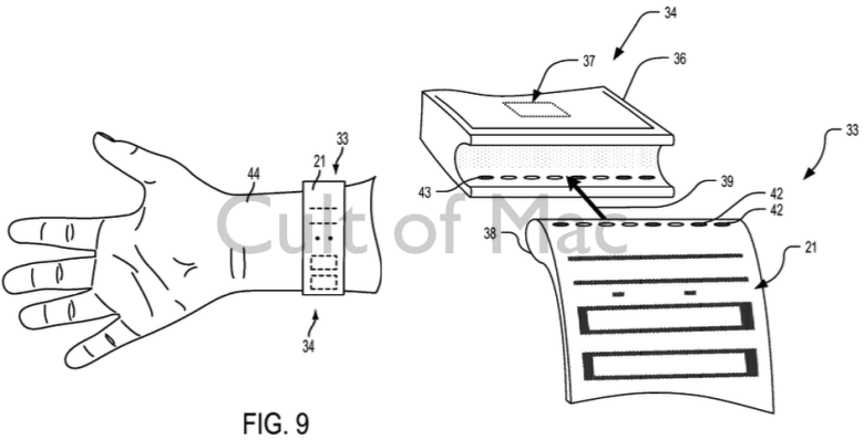 A glimpse at how Apple's futuristic straps could look.