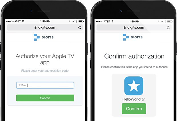 Apple TV needs a better way to login to stuff.