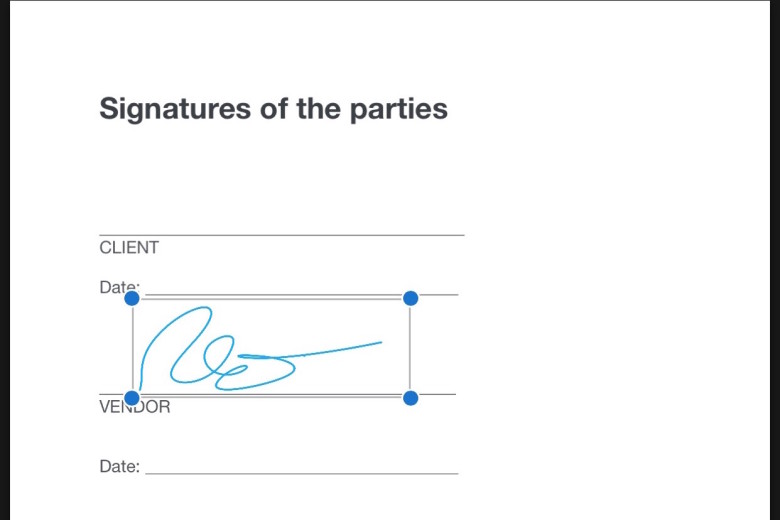 Sig final Easy peasy.