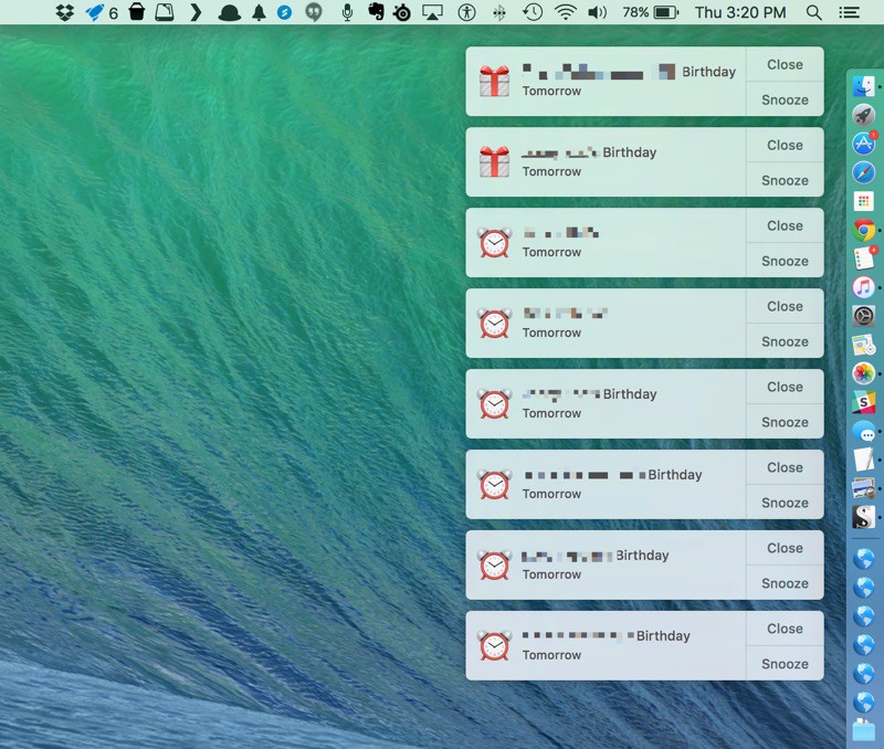 So many birthdays, man.