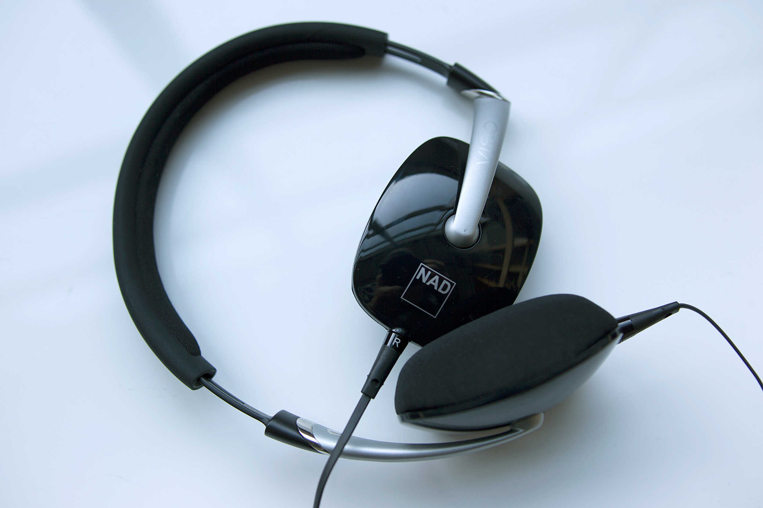 NAD VISO HP30 on-ear headphones offer RoomFeel technology.