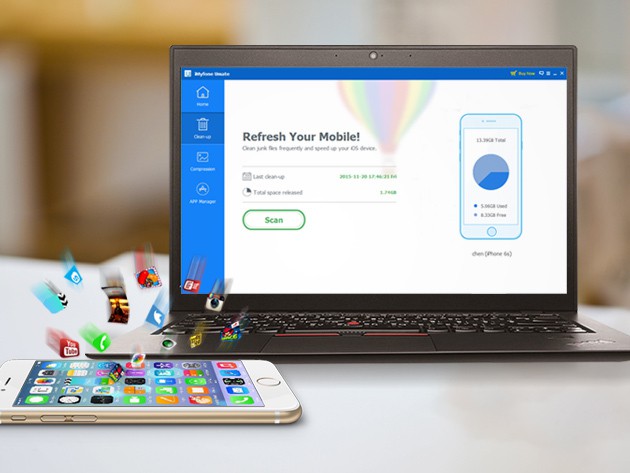 Easily clear out your iPhone's hidden files to release gigs of needlessly wasted storage.
