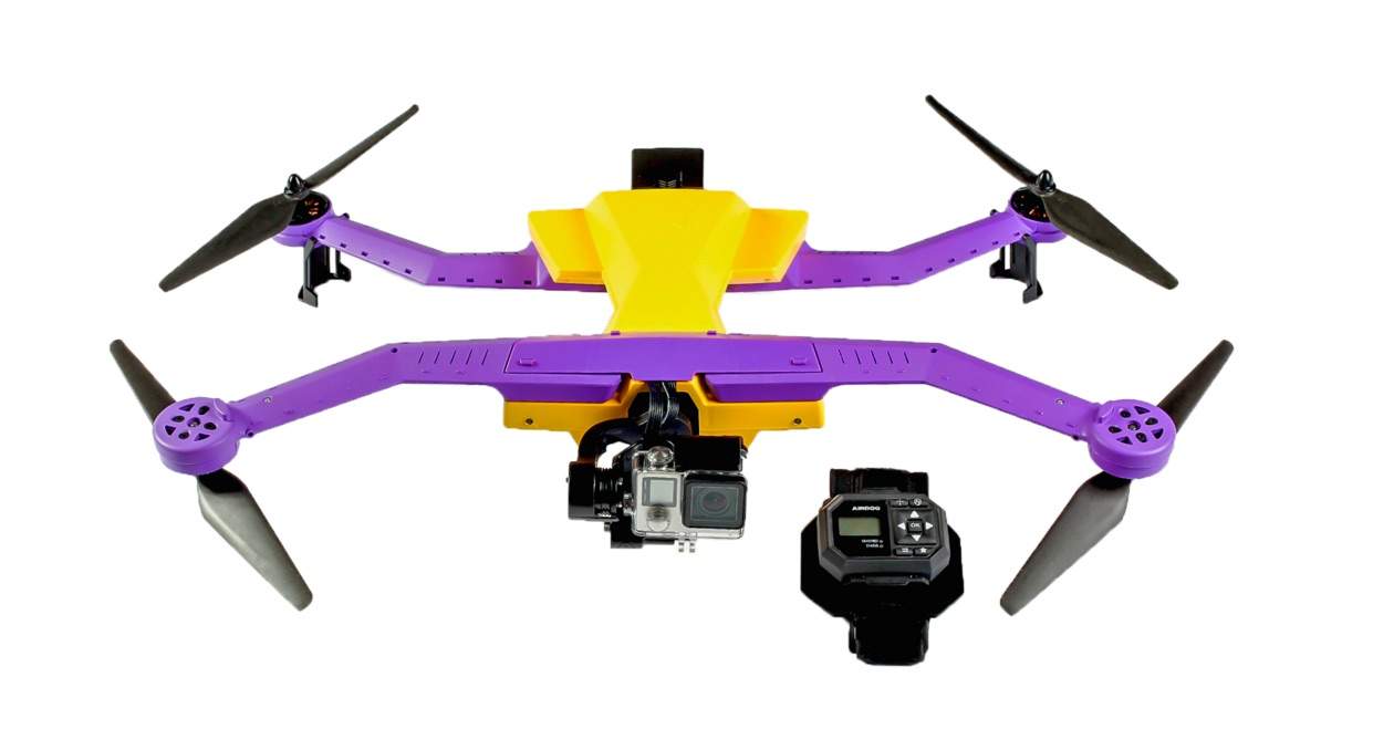 You don't need a pilot to fly this drone.
