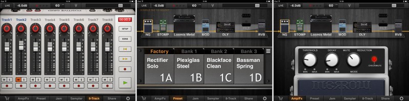 For a plethora of amps and effects in a single app.