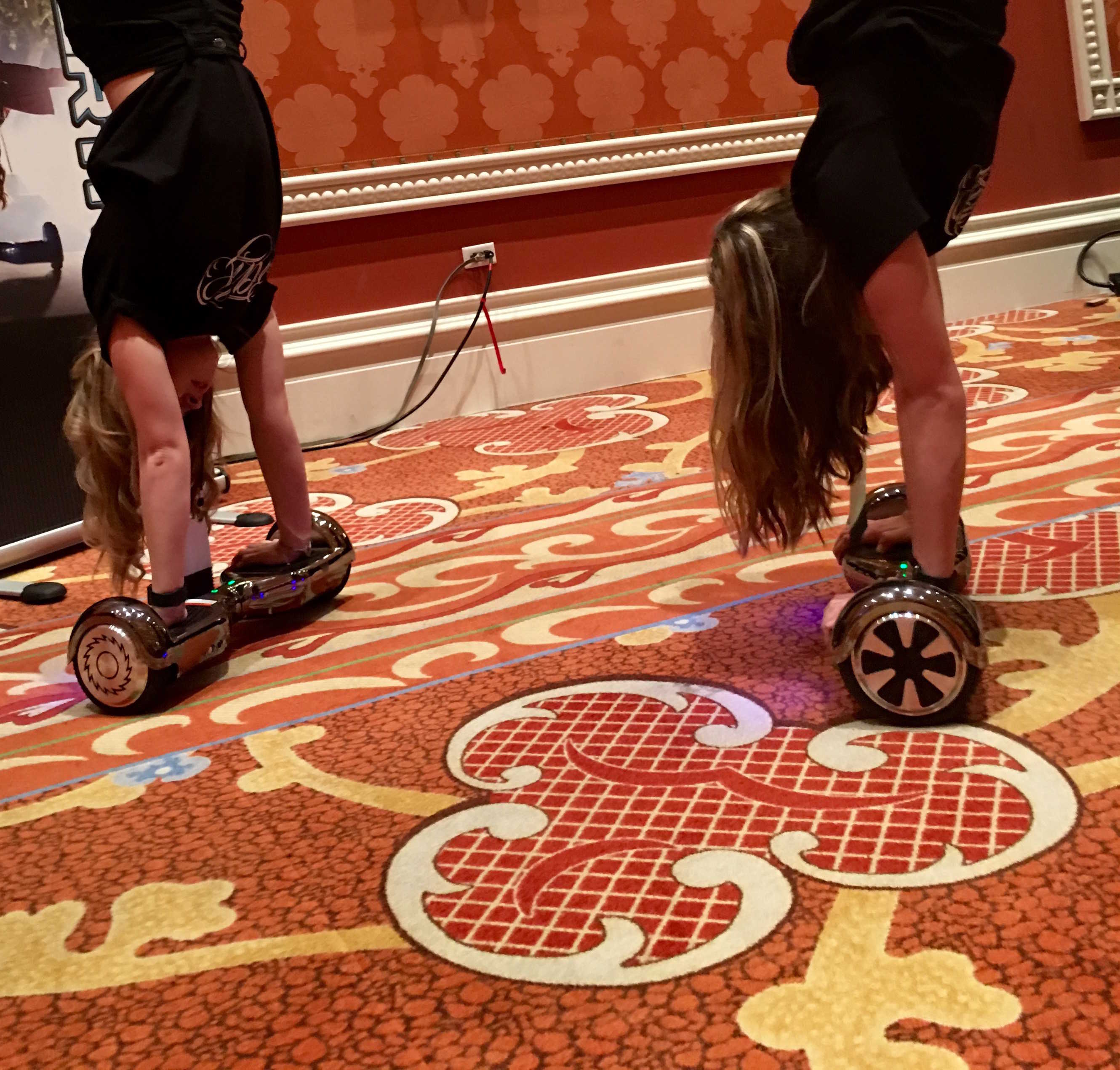 This Hoverboard is hot at  CES 2016.