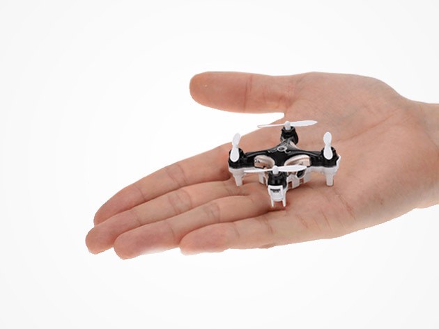 One of the world's smallest drones is also fully featured and still has room for a camera.