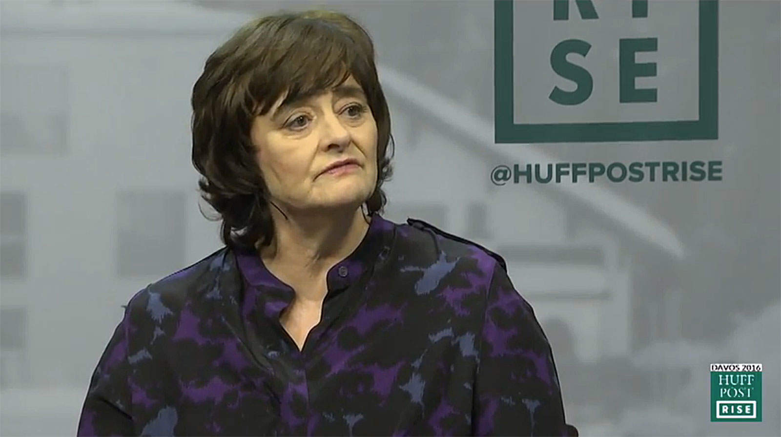 Cherie Blair, women's rights advocate and wife of a former British prime minister, chides Apple for its lack of diversity.