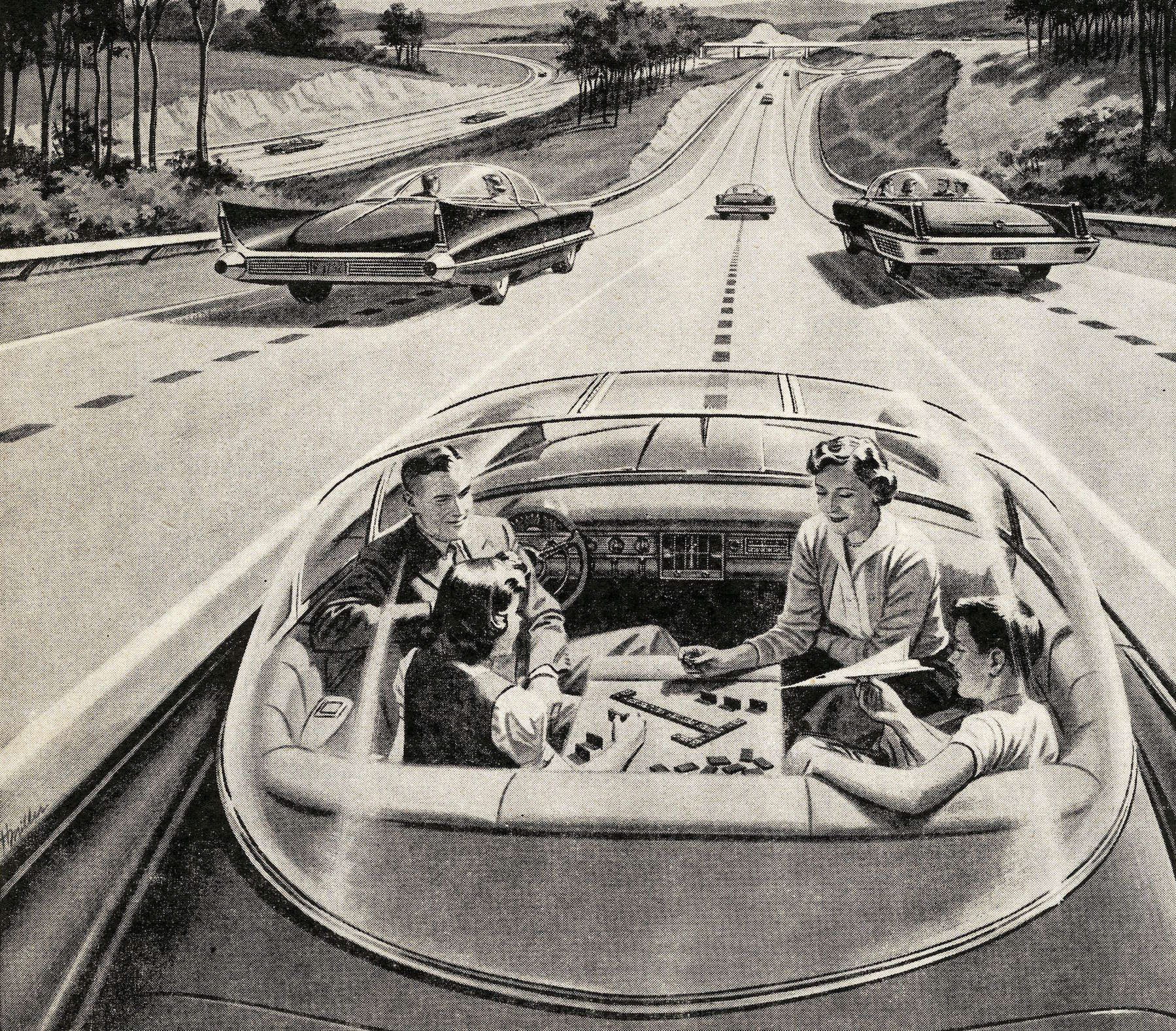 In the not-so-distant future, car drives YOU!