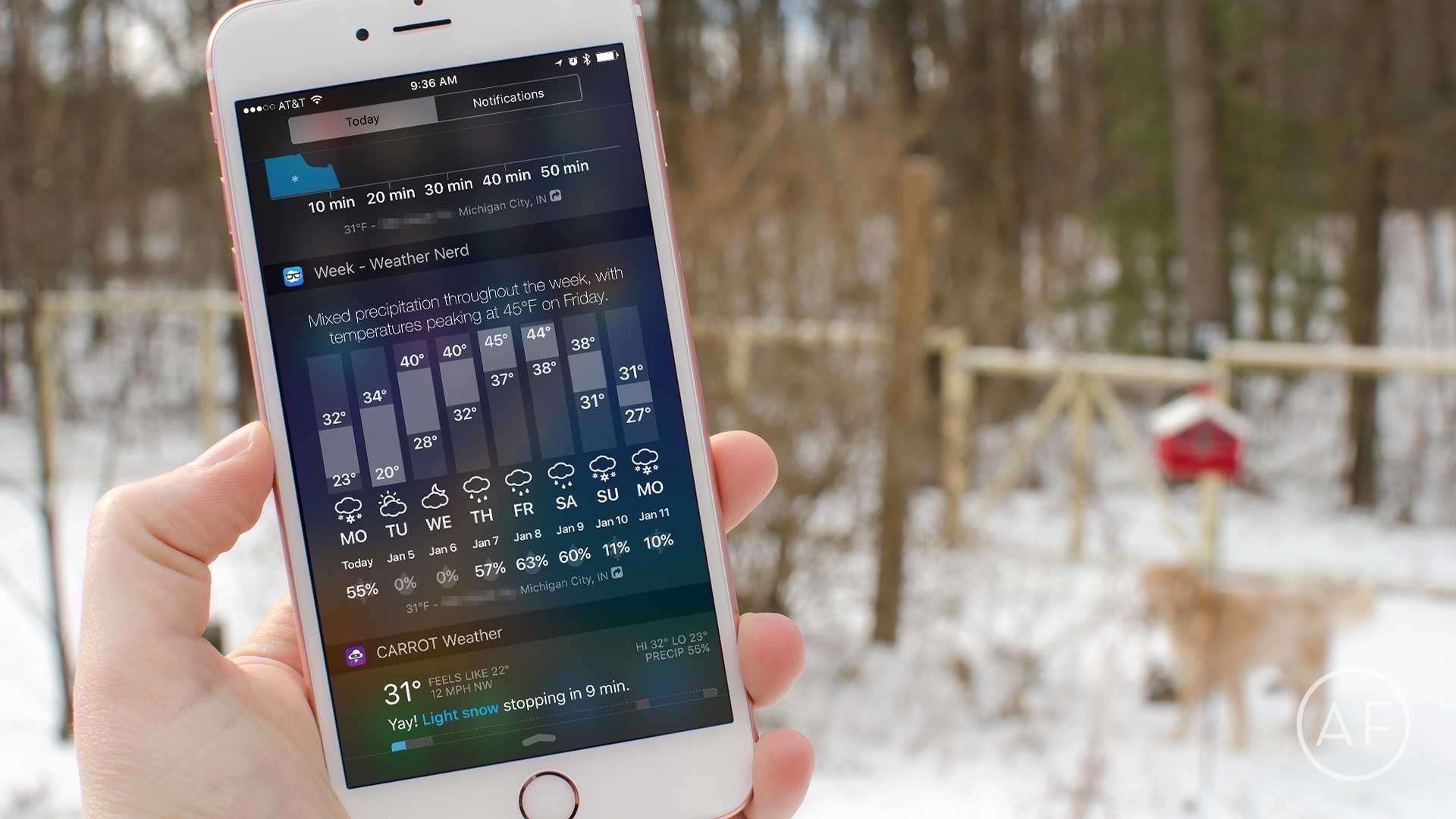 Four apps that make checking the weather on your iPhone quick and easy.